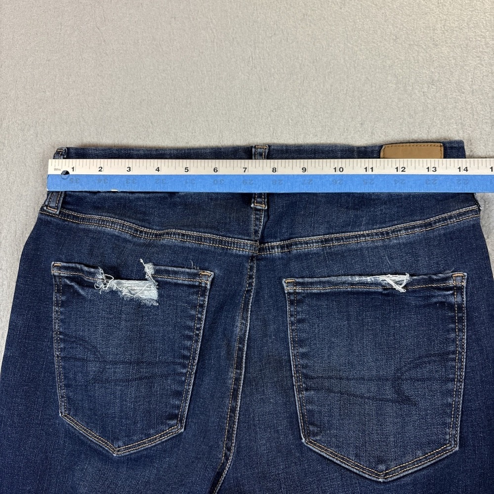 American Eagle Women's Curvy High-Rise Jegging Next Level Stretch Size 8R - Picture 8 of 11